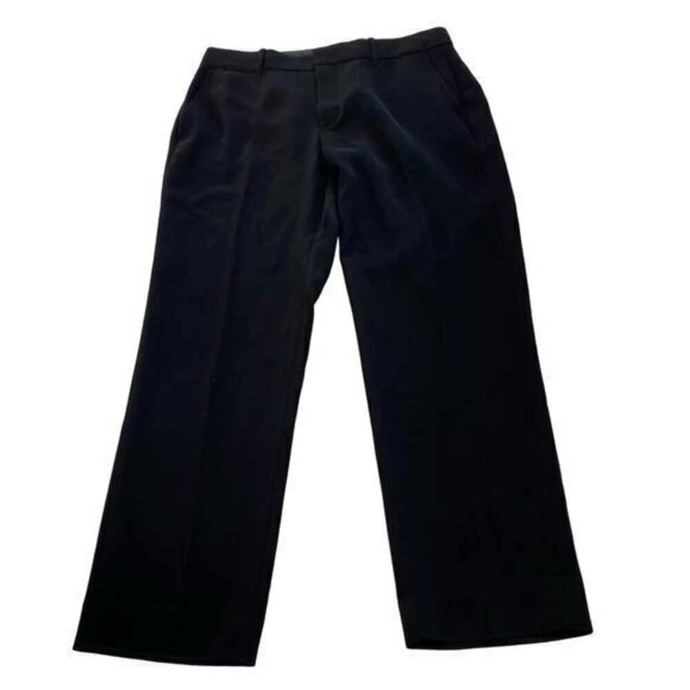 VINCE Soft Tailored Ankle Trouser Black Size‎ 12
